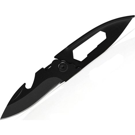Lot porte-clés multifonction mini outil pliable couteau EDC auto-défense extérieur portable (1/3)