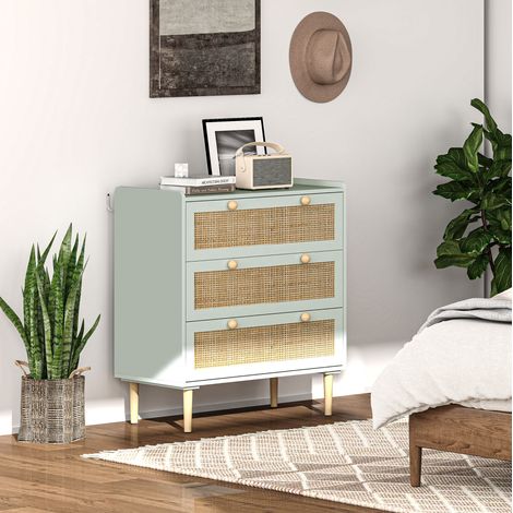 Kommode Schubladenschrank Aufbewahrung 80x40x87,5 cm OKMYHOME (1/5)