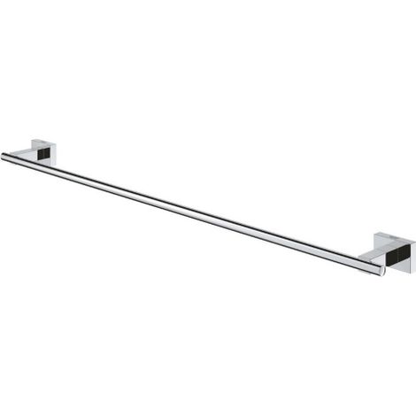 Grohe Essentials Cube Porte-serviettes me'tal chrome' fixation murale 60 cm, accessoires pour salle de bain