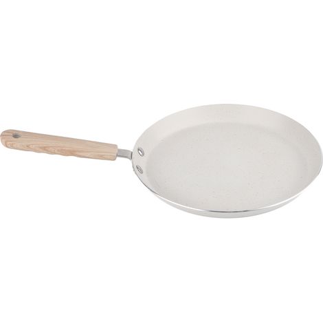 Poêle antiadhésive, crêpière, poêle à steak, poêle à étages, poêle à crêpes à gâteaux, mini-poêle à œufs, poêle à petit-déjeuner, 22 cm (1/5)