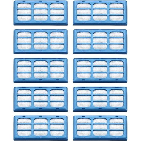 Filtre Fontaine Eau Chat, Cartouches de Filtre Compatibles avec Cat Mate & Dog Mate Source Filtre Purification d'eau pour Animaux de Compagnie par (Lot de 10) (1/4)