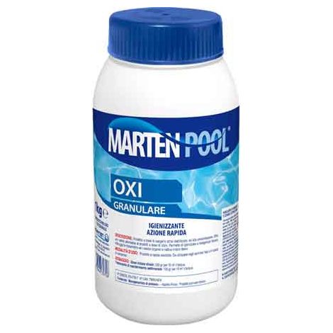 Disinfettante Granulare Oxi Marten All Ossigeno Attivo Per Piscine 1 kg