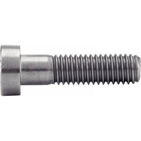 200 Vis à Métaux Tête Cylindrique Réduite Six Pans Creux avec Trou de Guidage 5 x 35 mm - DIN 6912 - Inox A2 - D-Work