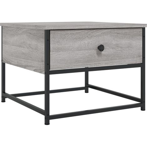 Maison Exclusive - Couchtisch Grau Sonoma 51x51x40 cm Holzwerksto