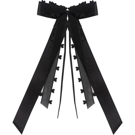 Lot de 10 nœuds décoratifs pour voiture de mariage, rubans pour voiture de mariage, nœuds pour voiture de mariage (noir) (1/5)