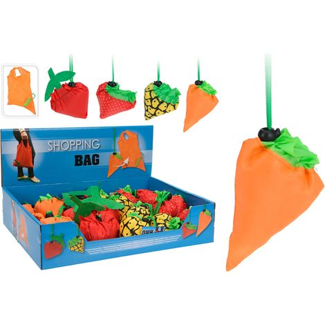 Bolsa de compras plegable surtido 4 modelos surtidos