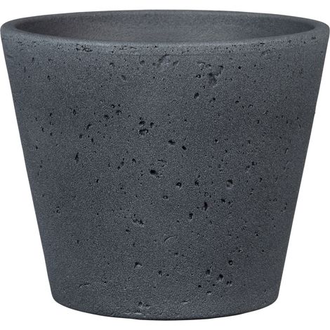 Scheurich Übertopf Serie 701 Ø 28 x 24,3 cm dark stone Blumentöpfe & Übertöpfe