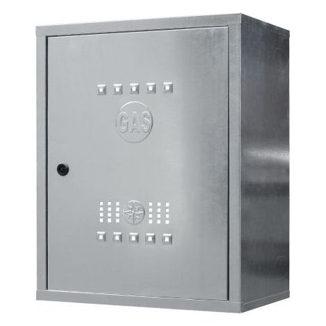 CONTATORE GAS METANO CASSETTA CON SPORTELLO CM 45X35XP 25 CON CHIAVE (22034) (1/3)