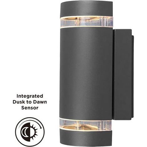 Applique façade extérieure Focus noire LUTEC GU10 IP44 (1/2)