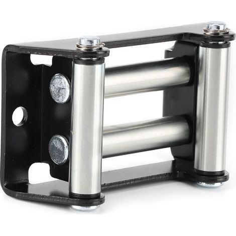 Le guide-câble de rouleau de treuil robuste galvanise une distance de trou de 110 mm/4,3 pouces avec une construction solide (1/5)