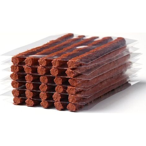 60pcs Mèches Pré Encollées Réparation Pneu Tubeless auto moto 4x4 quad (1/2)