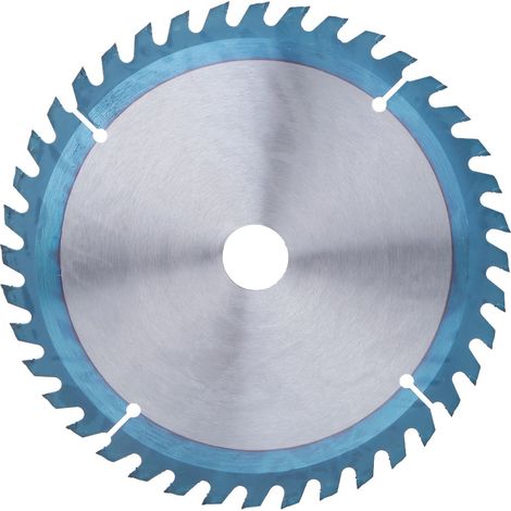 Lame de scie circulaire à revêtement bleu pour la coupe du bois, disque de 1" ID 40T (8" OD) (1/5)