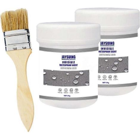 x Agent de revêtement imperméable transparent 30 g. agent imperméable invisible. mastic d'étanchéité imperméable. agent anti-fuite imperméable ultra-résistant pour toiture S (1/4)
