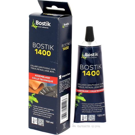 Colle neoprene 125ml bostik 1400 - droguerie accessoire