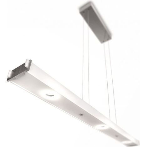 Sosp. barra metallo/vetro- lungh. 94 cm - 3 High PowerLED 7,5W