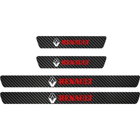 (4 autocollants de porte) Protection de poignée de porte pour Renault Koleos,Duster,Megane 2,Clio,Captur Autocollants de protection de seuil de porte (1/3)