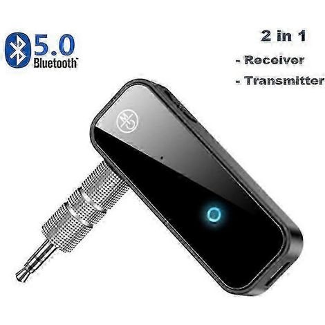 Adaptateur Bluetooth 5.0 AUX pour autoradio (prise jack 3,5 mm) A2DP (1/5)