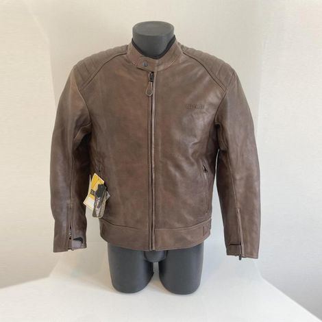 Blouson veste pour moto Homme Nexone Cuir Giorgio Marron Taille (1/2)