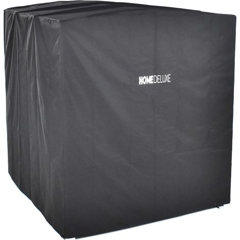 HOME DELUXE - Abdeckung Sonnenliege CAPE LYON - Maße 208 x 188 x 215 cm, Farbe: Schwarz I Gartenliege Doppelliege Gartenliege Regenschutzplane Regenabdeckung Für Sonnenliege (1/2)