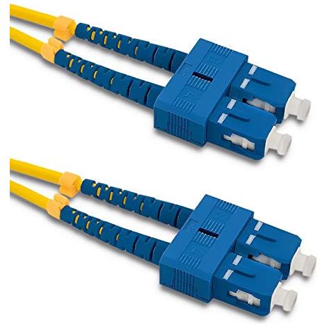 Cordon de brassage fibre optique Qoltec SC/UPC - SC/UPC Monomode 9/125 G652D Duplex 3 m