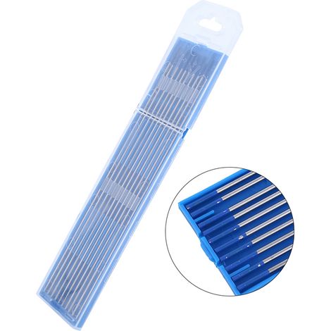 10 Stück/Box WL20 2% Lanthan-Wolfram-Elektrode mit blauer Spitze (WIG) (1/5)