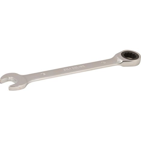 Chiavi a cricchetto combinata metrica a testa fissa, varie misure Silverline-16 mm (1/4)