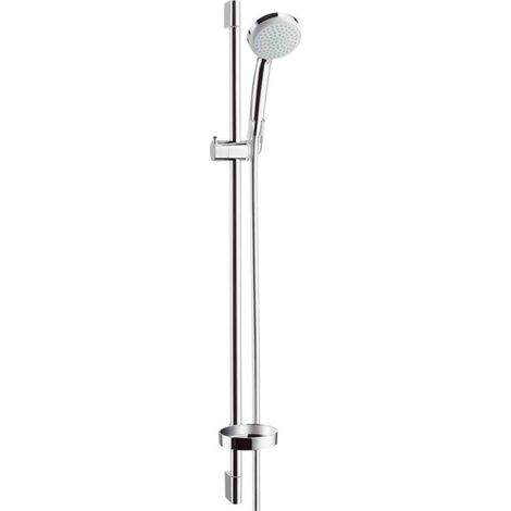 Hansgrohe Croma 100 - Set doccetta a mano Vario/Saliscendi Unica'C 0,90 m, cromato 27771000 (1/3)