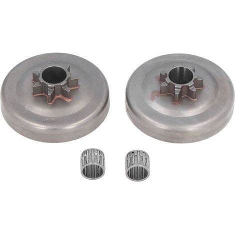 Kit cuscinetti a rullini e tamburo frizione a 7 denti per motosega Husqvarna 350 340 345 445 450-Crezuo-Crezuo