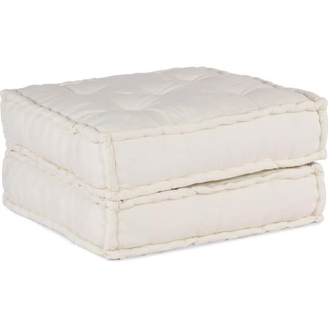 Maison Exclusive - Divano Componibile Crema 70x70x36 in Tessuto