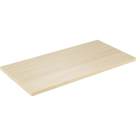 ripiano melaminico rovere sbiancato 18x400x1000 mm