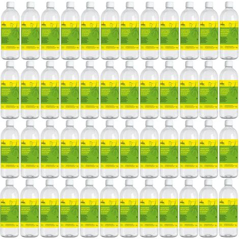 48 Flaconi 1L Bioetanolo con Citronella per Biocamini da Esterno