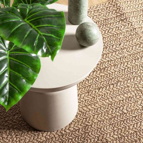 Tapis ZIZUR 140x200 cm aspect de jute intérieur et extérieur