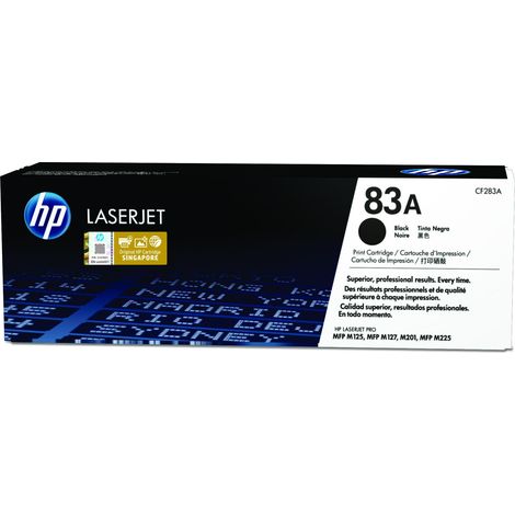 HP Cartuccia Toner Originale Nero LaserJet 83A (1/3)