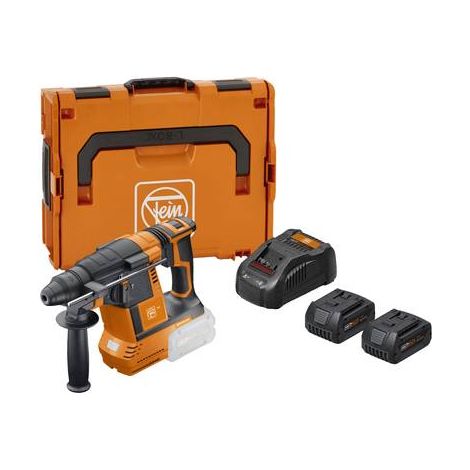 Martillo perforador a batería Fein ABH 18-26 AS Set / 2x 5,0 Ah batería + cargador en L-Boxx - 71400362000