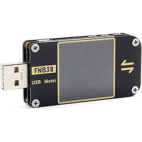 Testeur de puissance USB, voltmètre et ampèremètre USB FNB38, multimètre pour protocole de charge rapide QC4+ PD3.0/2.0 (1/5)