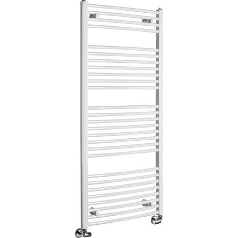 Radiateur de salle de bain ORBIT avec raccordement latéral 600x1320 mm, blanc (1/5)