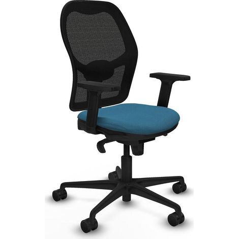 Piqueras y Crespo 2D036N0 Sedia Gaming Nero Verde Petrolio