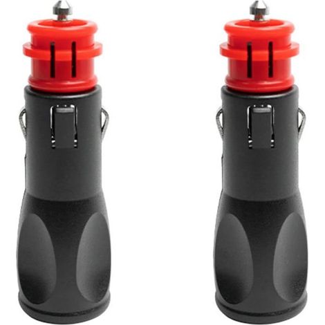 Prise allume cigare male,pour adaptateur d'allume-cigare 12V - 2PC (1/4)