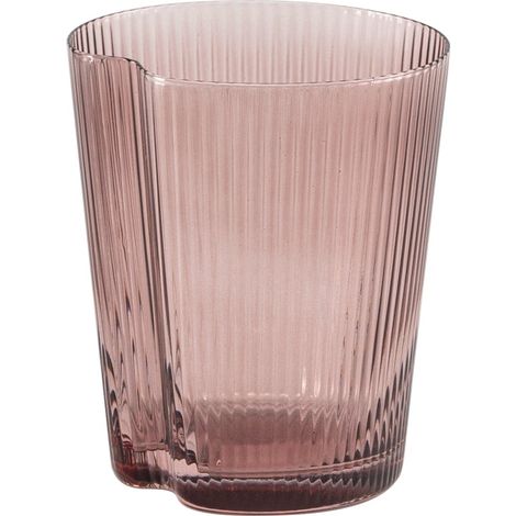 Ensemble De 6 Verres Handy Tumbler En Verre Soufflé Couleur Améthyste, Design Ergonomique Et Empilable, Idéaux Pour L'Usage Quotidien Et Pour La Table (1/4)