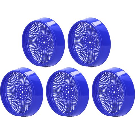 Lot de 5 nids d'élevage pour pigeons, cage d'éclosion en plastique, décoration extérieure (1/5)