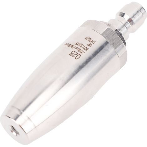Buse turbo nettoyeur haute pression 3625 PSI raccord rapide 1/4 pouce jet rotatif avec 7 embouts (1/5)