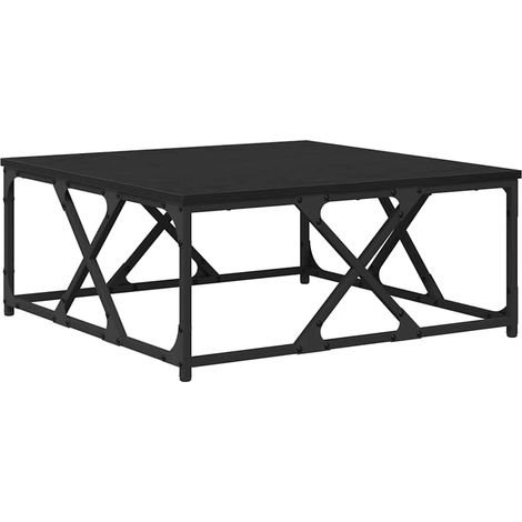 Maison Exclusive - Couchtisch Schwarz Eichen-Optik 70 x 70 x 30 c