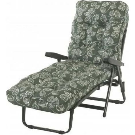 Deluxe Sunbed Aspen Leaf - L58 x W115 x H99 cm