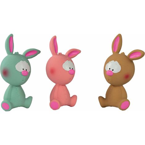 Lot de 12 jouets en latex "Los Lapinos"