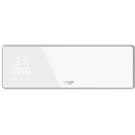 Cecotec Termoventilatore Ceramico da Parete con Display LED e Telecomando ReadyWarm 5310 PowerBox Ceramic. 2000W, 3 Modalità, Timer 24h, Oscillazione, IP23, Kit Montaggio, Copertura 20m² (1/5)