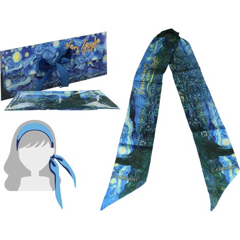Marque-page Bandelisa POUR le livre La Nuit étoilée de Van Gogh, bandeau cadeau (1/4)
