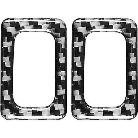 Autocollant décoratif en fibre de carbone pour bouton de chauffage de voiture Rx8 -8 2004-2008 - Accessoires auto (1/5)