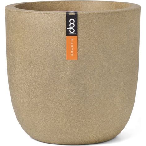 Pot boule - CAPI EUROPE - Smooth NL - 43 x 41 cm - Beige (1/3)