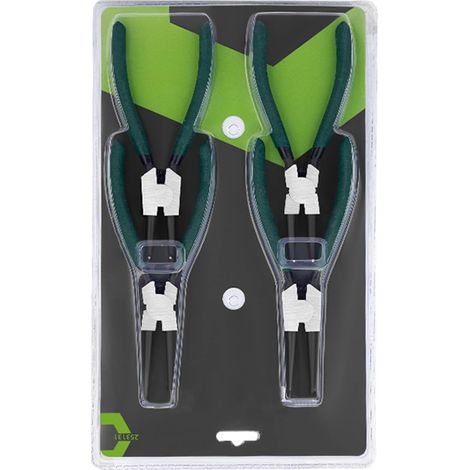 Lot de pinces à circlips intérieures, robustes de 18 cm, (1/5)