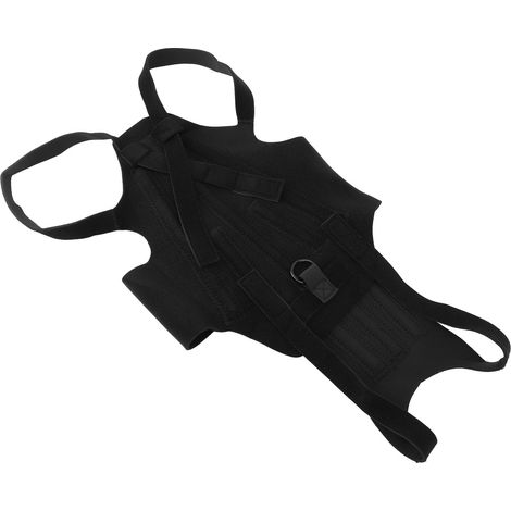 Orthèse dorsale pour chien, idéale pour soulager les douleurs dorsales après une hernie discale, une arthrite ou une chirurgie du rachis. Ce gilet de soutien rigide et enveloppant est disponible en ta (1/5)